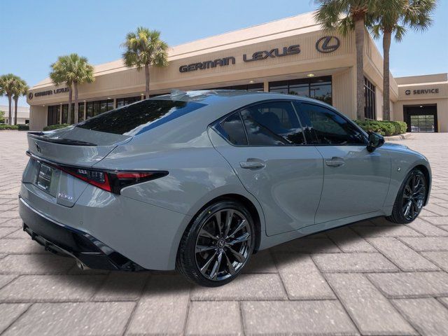 Certified 2025 Lexus IS 350 F Sport w/ Accessory Package 2 RWD image 4