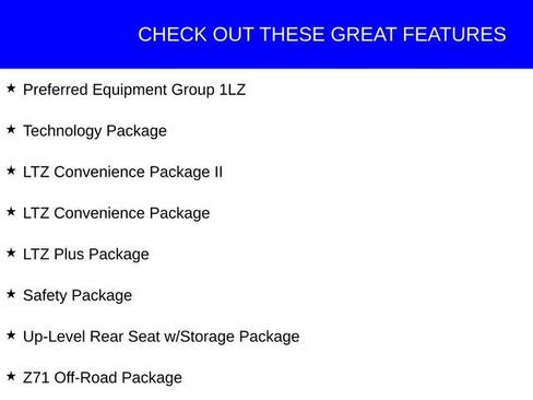 Used 2020 Chevrolet Silverado 1500 LTZ w/ LTZ Plus Package image 6