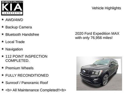 Used 2020 Ford Expedition Max Limited w/ Equipment Group 303A AWD/4WD image 8