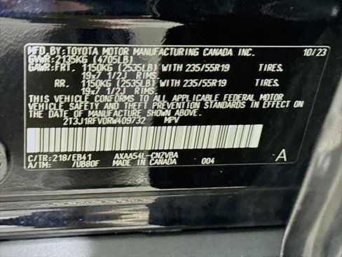 Certified 2024 Toyota RAV4 Adventure w/ Convenience Package AWD/4WD image 37