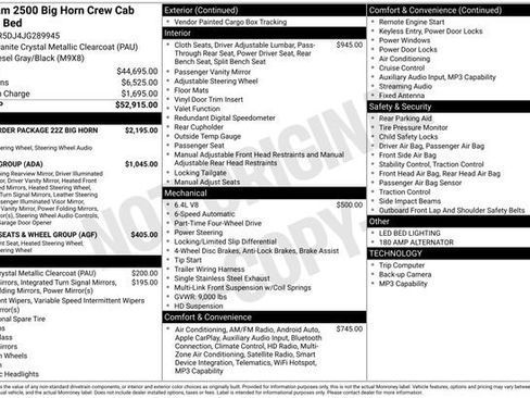 Used 2018 RAM 2500 Big Horn image 8