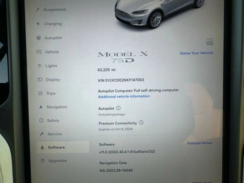 Used 2019 Tesla Model X 75D AWD/4WD image 18