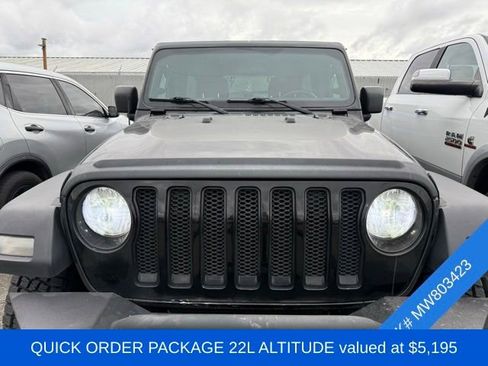 Used 2021 Jeep Wrangler Unlimited Sport image 2