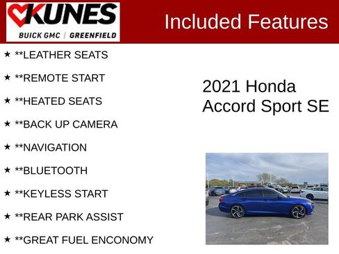 Used 2021 Honda Accord Sport Special Edition image 2