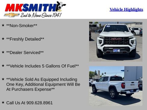 Used 2023 GMC Canyon AT4 w/ Canyon Safety Plus Package AWD/4WD image 2