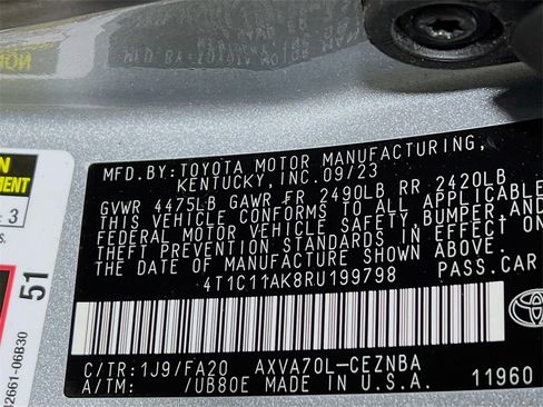 Certified 2024 Toyota Camry LE image 28