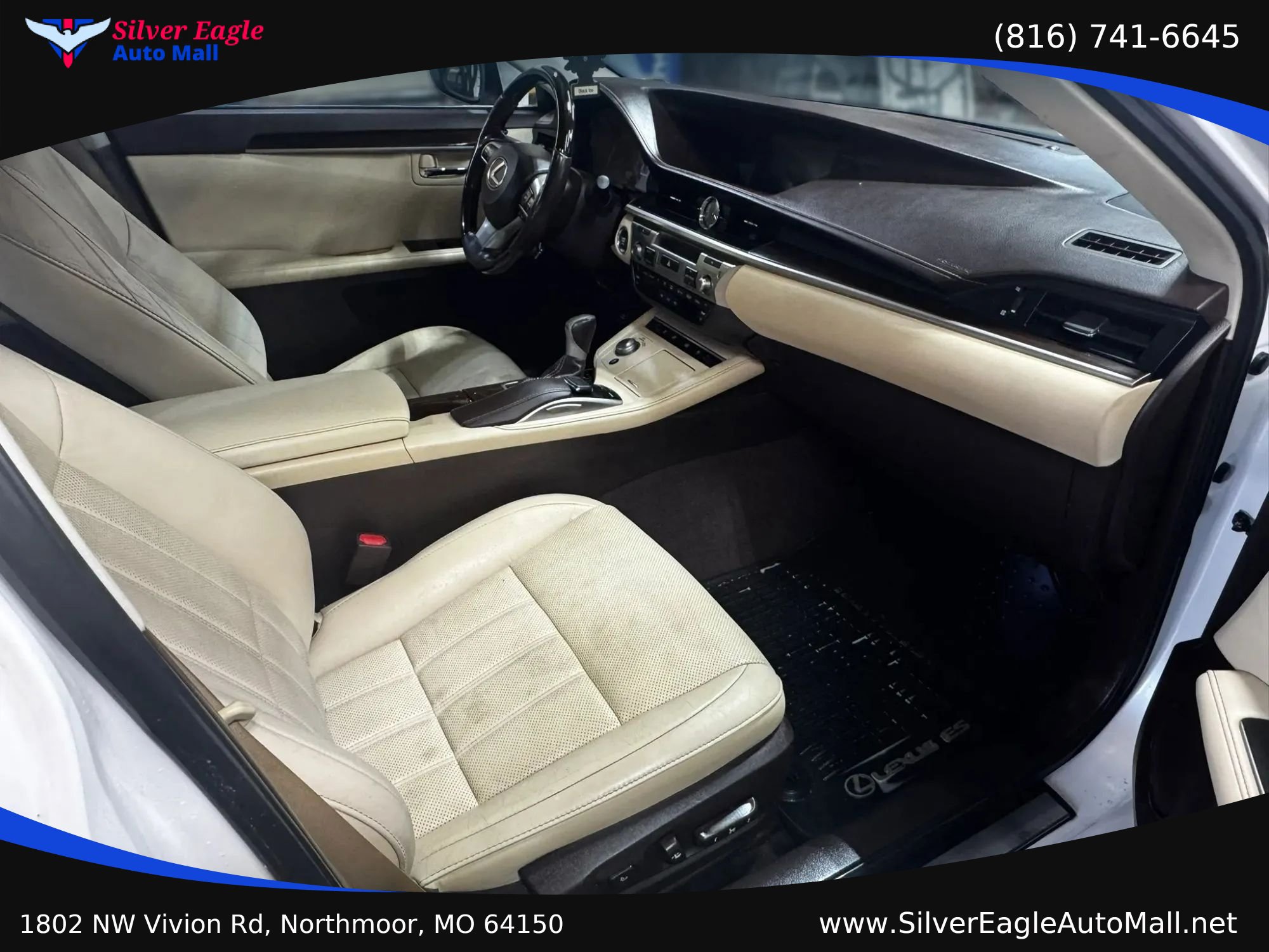 Used 2016 Lexus ES 350 w/ Luxury Package w/Wood Trim FWD image 9