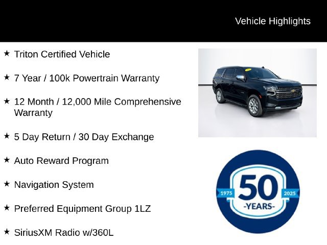 Used 2023 Chevrolet Tahoe Premier AWD/4WD image 8