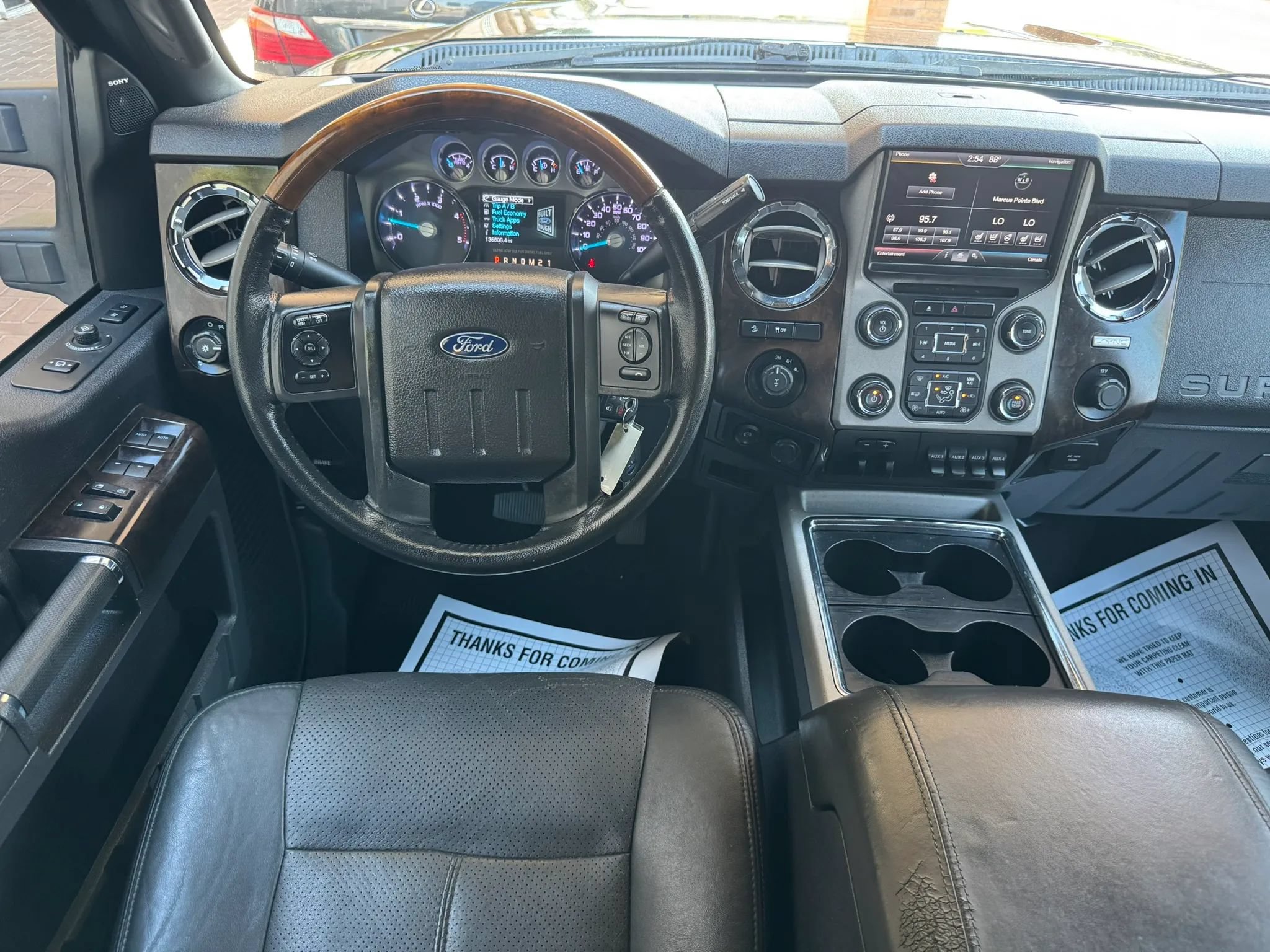 Used 2015 Ford F250 Platinum w/ FX4 Off-Road Package AWD/4WD image 21