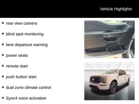 Used 2022 Ford F150 XLT w/ Equipment Group 302A High AWD/4WD image 10