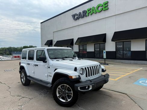 Used 2018 Jeep Wrangler Unlimited Sahara w/ Uconnect 4C Nav & Sound Group AWD/4WD image 1