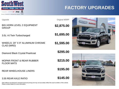 New 2026 RAM 1500 Big Horn AWD/4WD image 11