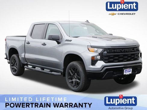 New 2026 Chevrolet Silverado 1500 Custom Trail Boss w/ Turbomax Blackout Package image 1