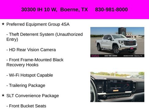 Used 2023 GMC Sierra 1500 SLT w/ SLT Premium Package AWD/4WD image 35