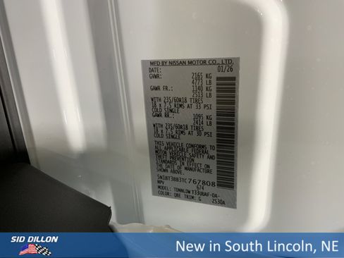 New 2026 Nissan Rogue SV w/ Cold Weather Package image 12