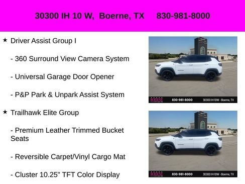 Used 2023 Jeep Compass Trailhawk w/ Trailhawk Elite Group AWD/4WD image 17