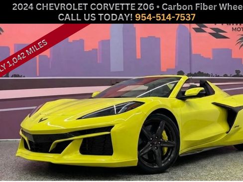 Used 2024 Chevrolet Corvette Z06 w/ Battery Protection Package RWD image 1