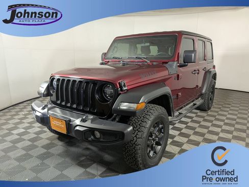 Certified 2021 Jeep Wrangler Unlimited Sport image 1
