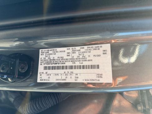 Used 2021 Ford F150 XLT w/ Equipment Group 302A High AWD/4WD image 37