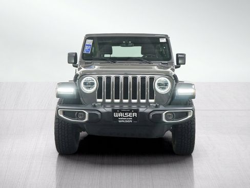 Used 2021 Jeep Wrangler Unlimited Sahara w/ Uconnect 4C Nav & Sound Group AWD/4WD image 8