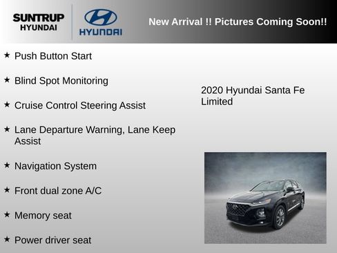 Used 2020 Hyundai Santa Fe Limited AWD/4WD image 5