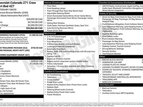 Used 2024 Chevrolet Colorado Z71 w/ Z71 Convenience Package 2 AWD/4WD image 2