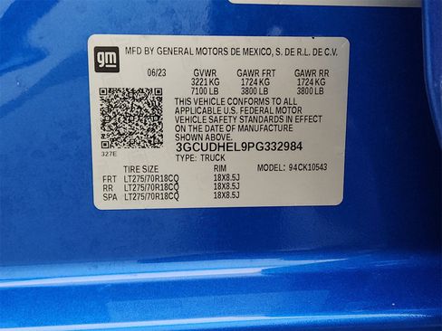 Used 2023 Chevrolet Silverado 1500 ZR2 w/ Technology Package image 21