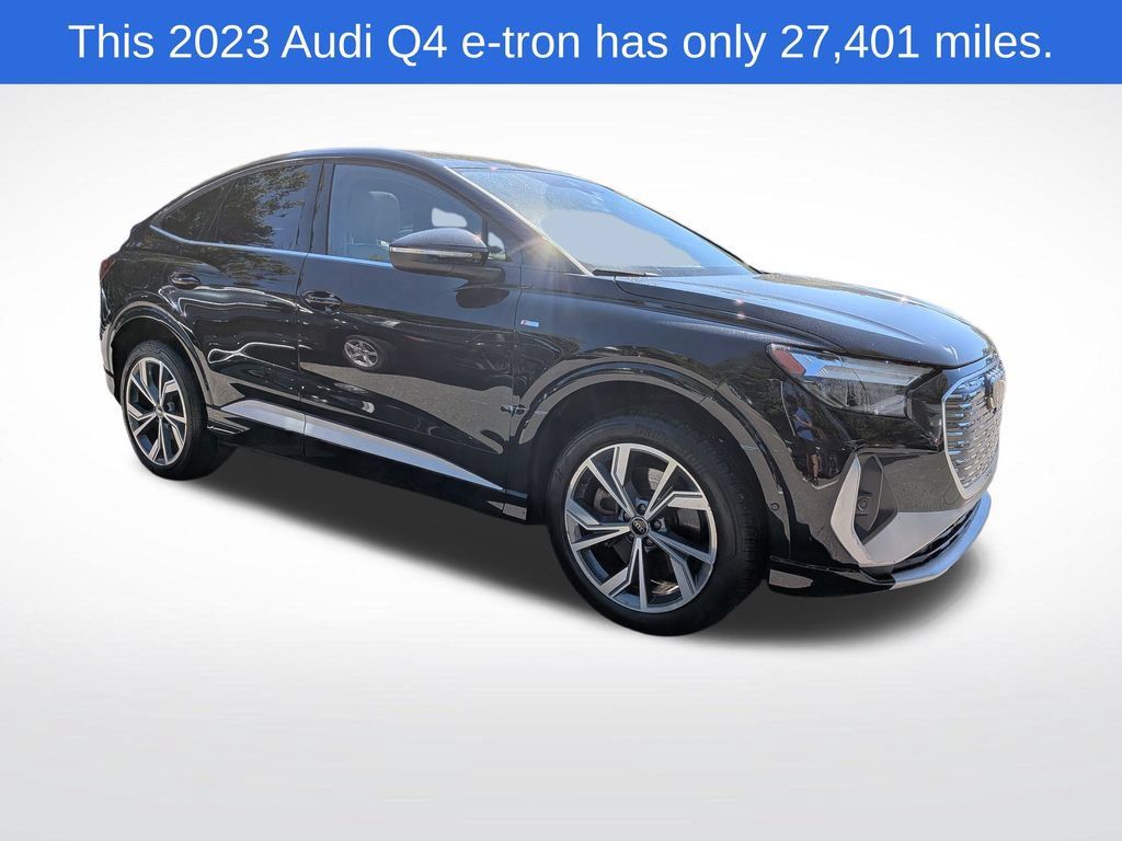 Used 2023 Audi Q4 e-tron Premium Plus w/ Premium Plus AWD/4WD image 1