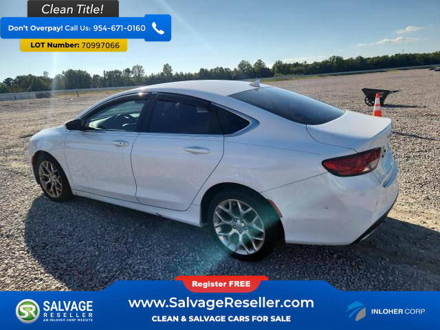 Used 2015 Chrysler 200 C w/ Navigation & Sound Group I AWD/4WD image 3