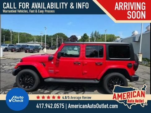 Used 2022 Jeep Wrangler Unlimited Sahara w/ Cold Weather Group AWD/4WD image 9