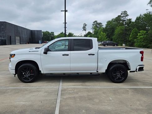 Used 2025 Chevrolet Silverado 1500 Custom w/ Turbomax Blackout Package RWD image 8