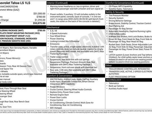 Used 2019 Chevrolet Tahoe LS w/ Max Trailering Package image 15