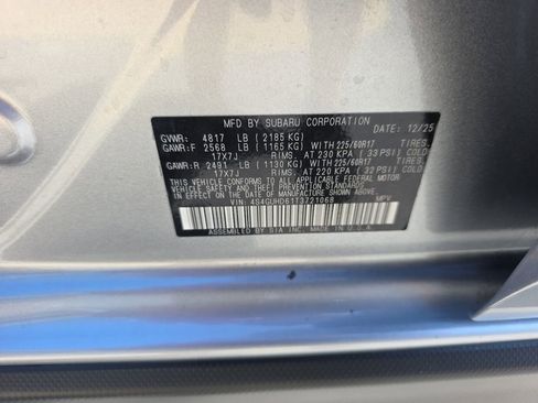 Certified 2026 Subaru Crosstrek 2.0i Premium AWD/4WD image 37