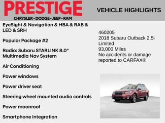 Used 2018 Subaru Outback 2.5i Limited video 2