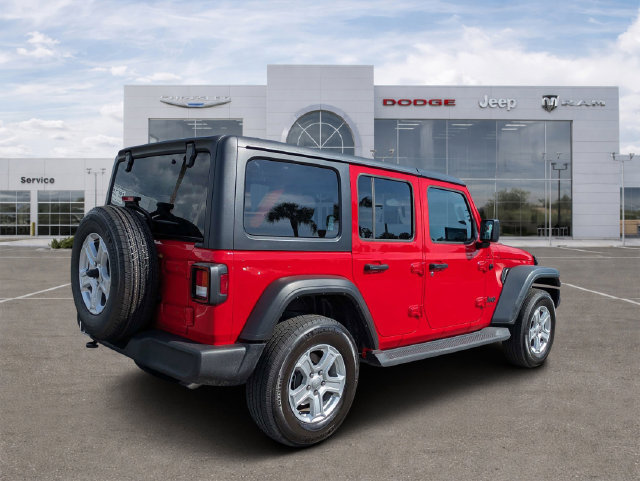 Certified 2023 Jeep Wrangler Unlimited Sport AWD/4WD image 3