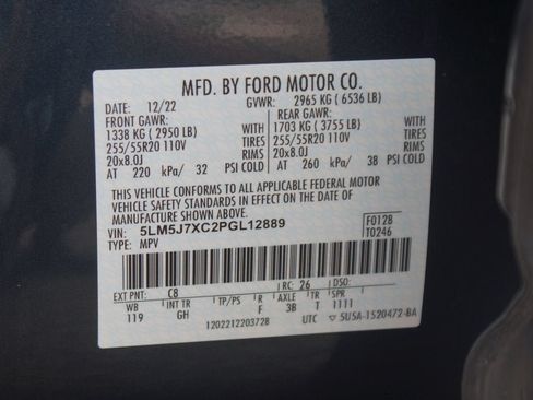 Used 2023 Lincoln Aviator Reserve w/ Equipment Group 201A AWD/4WD image 28