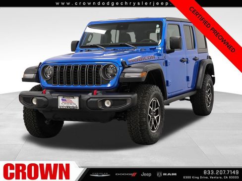 Certified 2025 Jeep Wrangler Unlimited Rubicon AWD/4WD image 3