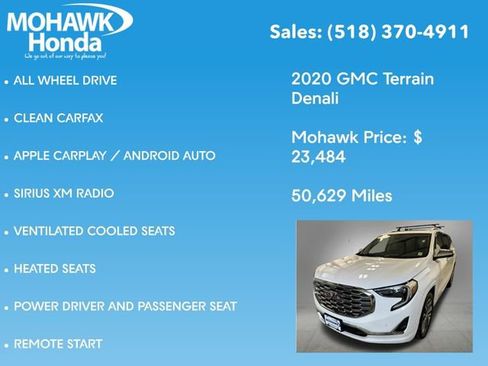 Used 2020 GMC Terrain Denali w/ Denali Premium Package AWD/4WD image 14