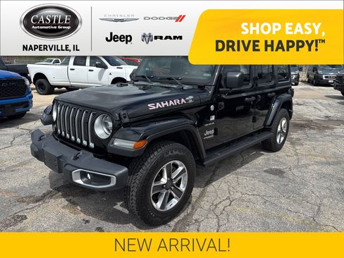 Used 2019 Jeep Wrangler Unlimited Sahara AWD/4WD image 1