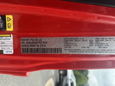 New 2026 Jeep Wrangler Unlimited Rubicon AWD/4WD image 29