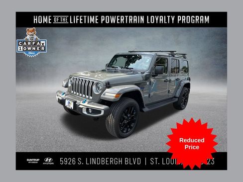 Used 2023 Jeep Wrangler Unlimited Sahara w/ Cold Weather Group AWD/4WD image 1