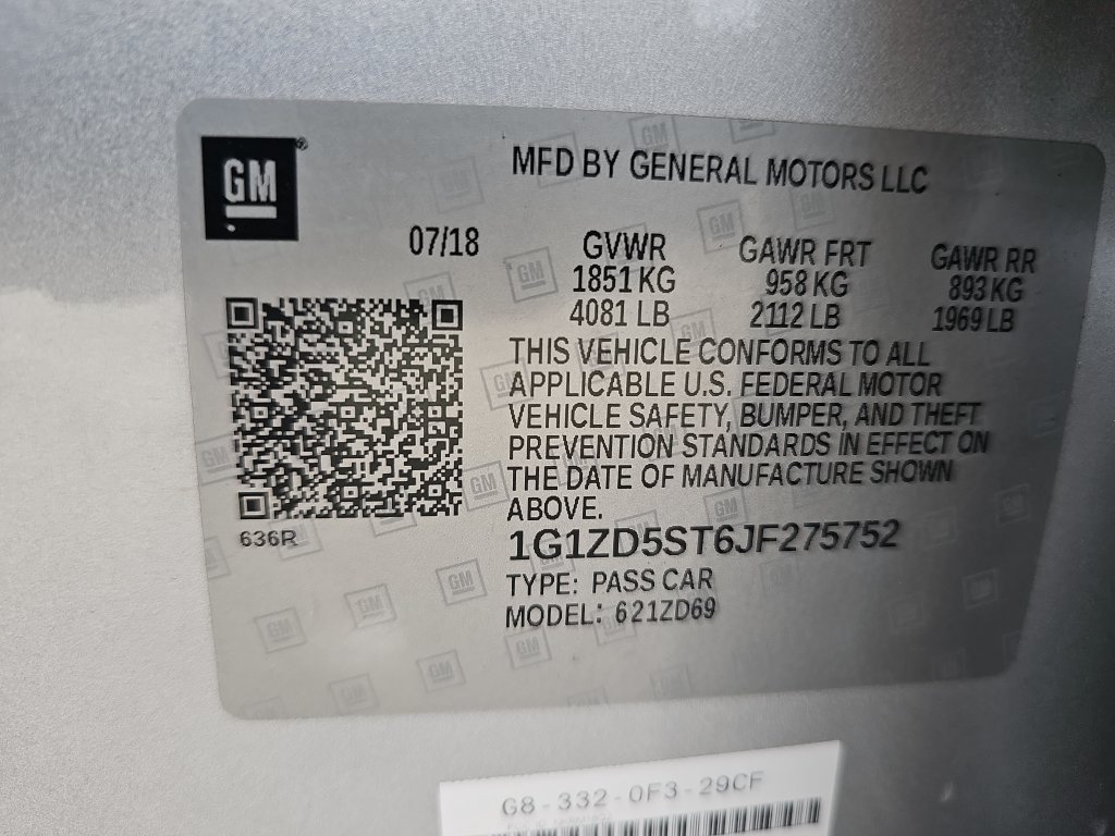Used 2018 Chevrolet Malibu LT FWD image 33