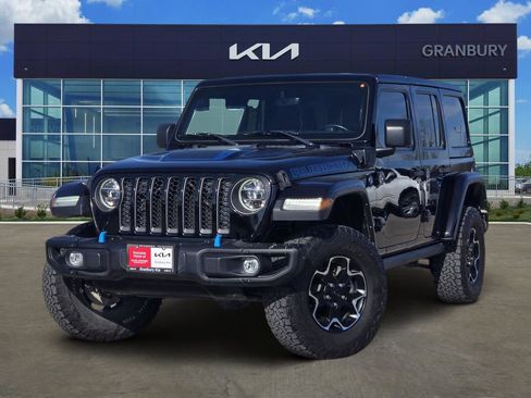 Used 2021 Jeep Wrangler Unlimited Rubicon 4xe w/ Steel Bumper Group AWD/4WD image 1