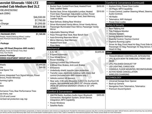 Used 2017 Chevrolet Silverado 1500 LTZ Z71 w/ LTZ Plus Package image 5