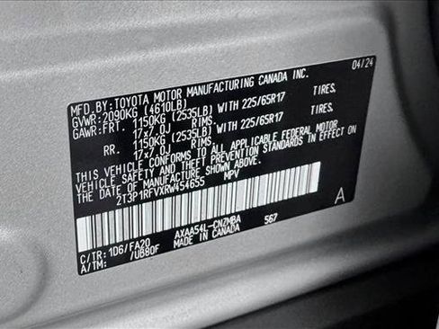 Used 2024 Toyota RAV4 XLE AWD/4WD image 22