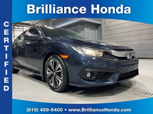 Certified 2017 Honda Civic EX-T image 1