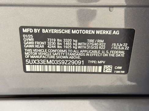 Certified 2025 BMW X7 M60i image 18