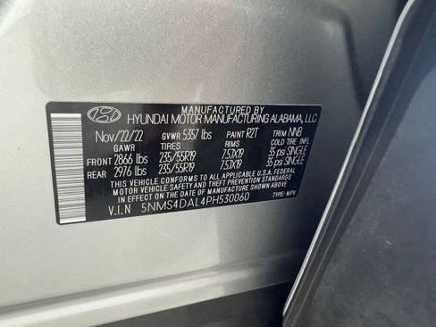 Used 2023 Hyundai Santa Fe Limited AWD/4WD image 45
