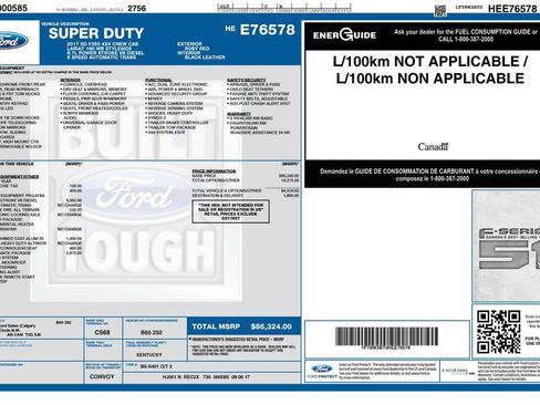 Used 2017 Ford F350 Lariat w/ Lariat Ultimate Package image 9