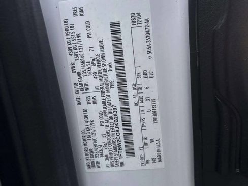 Used 2018 Ford Transit 350 350 3dr LWB Medium Roof Cargo image 29